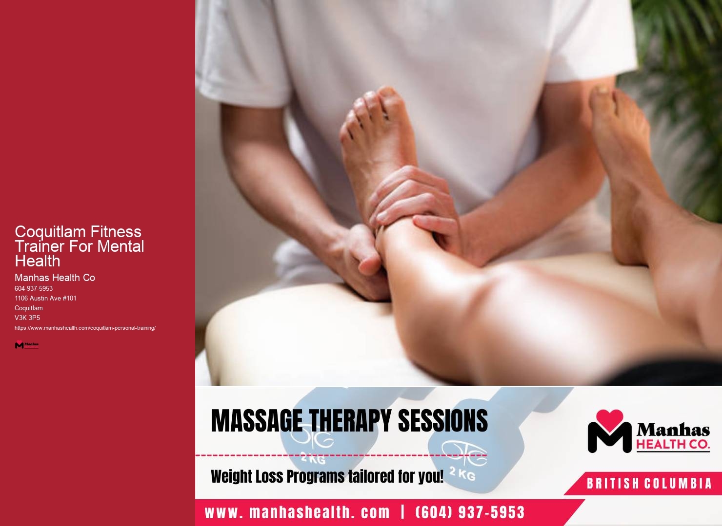 Personal Trainer For Flexibility Coquitlam Fitness Trainer For Mental Health