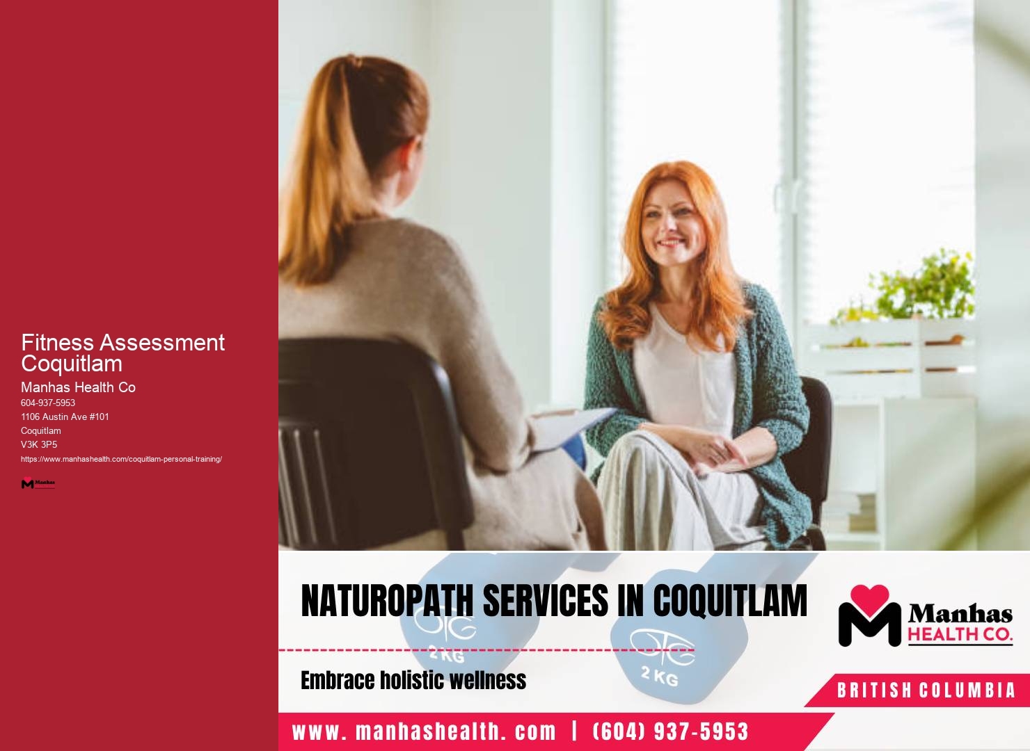 Personal Trainer For Functional Training Fitness Assessment Coquitlam