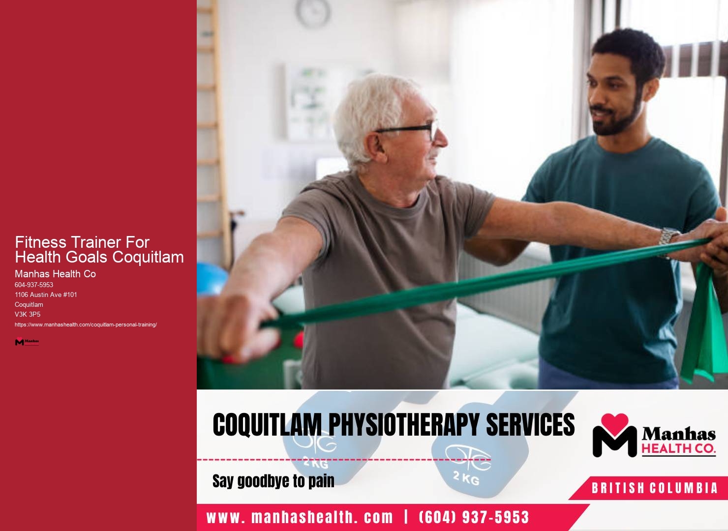 Personal Fitness Coach For Stamina Fitness Trainer For Health Goals Coquitlam