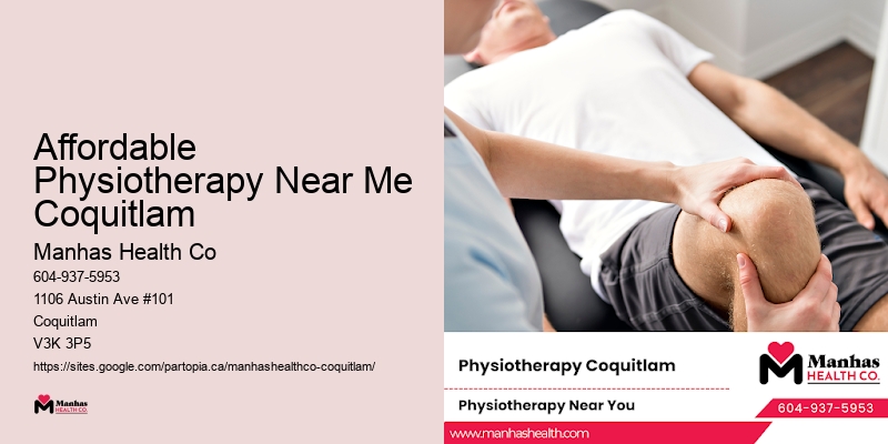 Affordable Physiotherapy Near Me Coquitlam