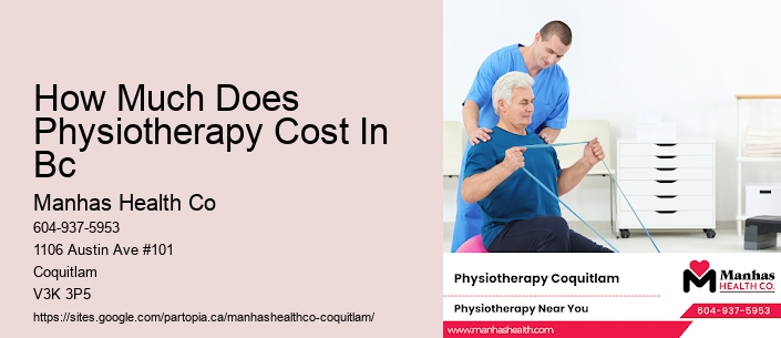 How Much Does Physiotherapy Cost In Bc