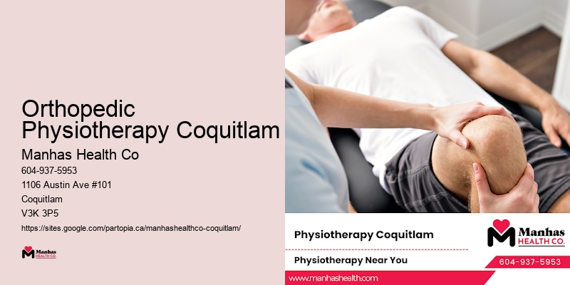 Orthopedic Physiotherapy Coquitlam