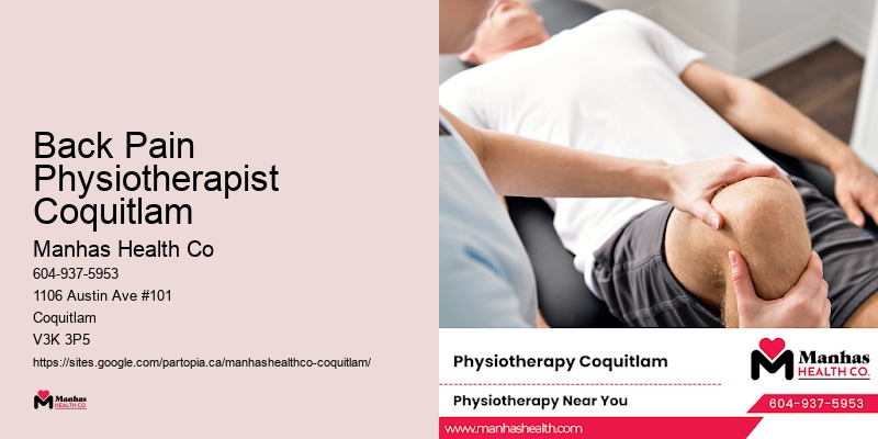 Back Pain Physiotherapist Coquitlam
