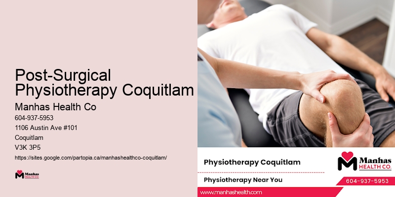 Post-Surgical Physiotherapy Coquitlam