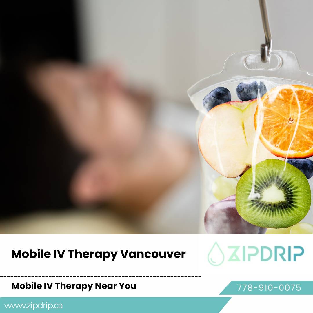 IV wellness therapy at home At-Home IV Hydration Vancouver