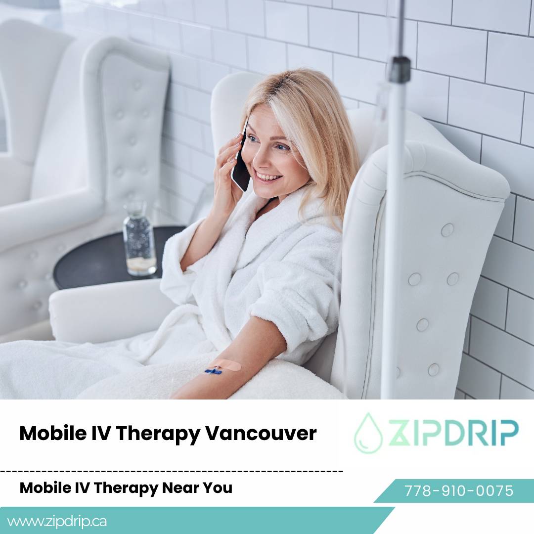 Mobile IV for immune support IV Nutrient Hydration Vancouver