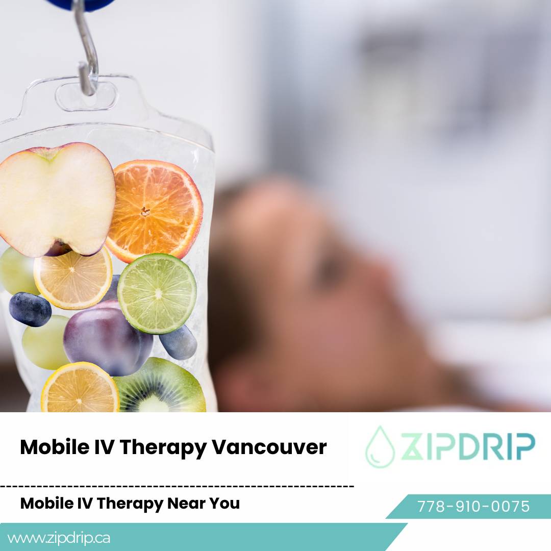 Mobile Health Infusions IV Nutrient Hydration Vancouver