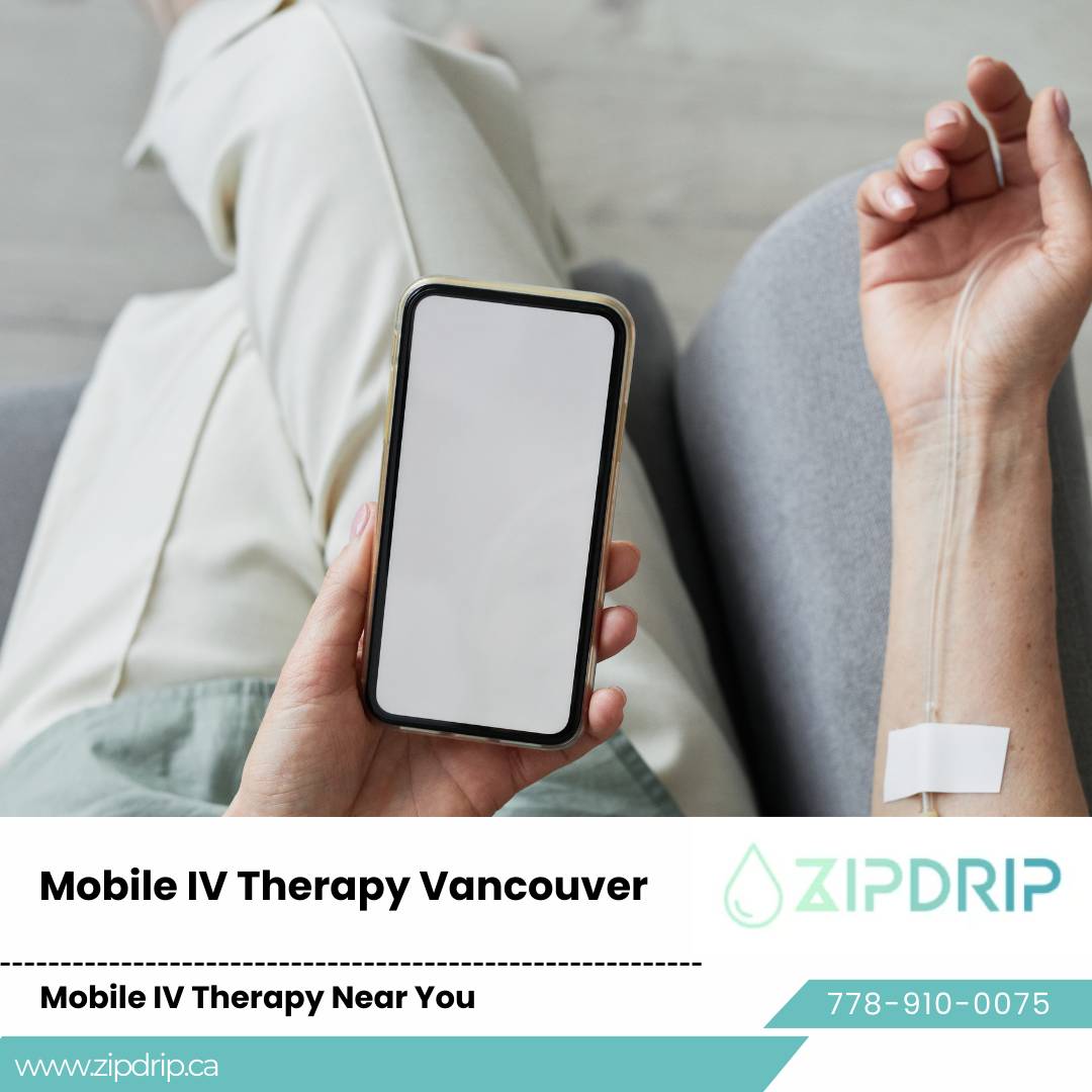 Mobile Vitamin Infusion On-Demand IV Drip Vancouver