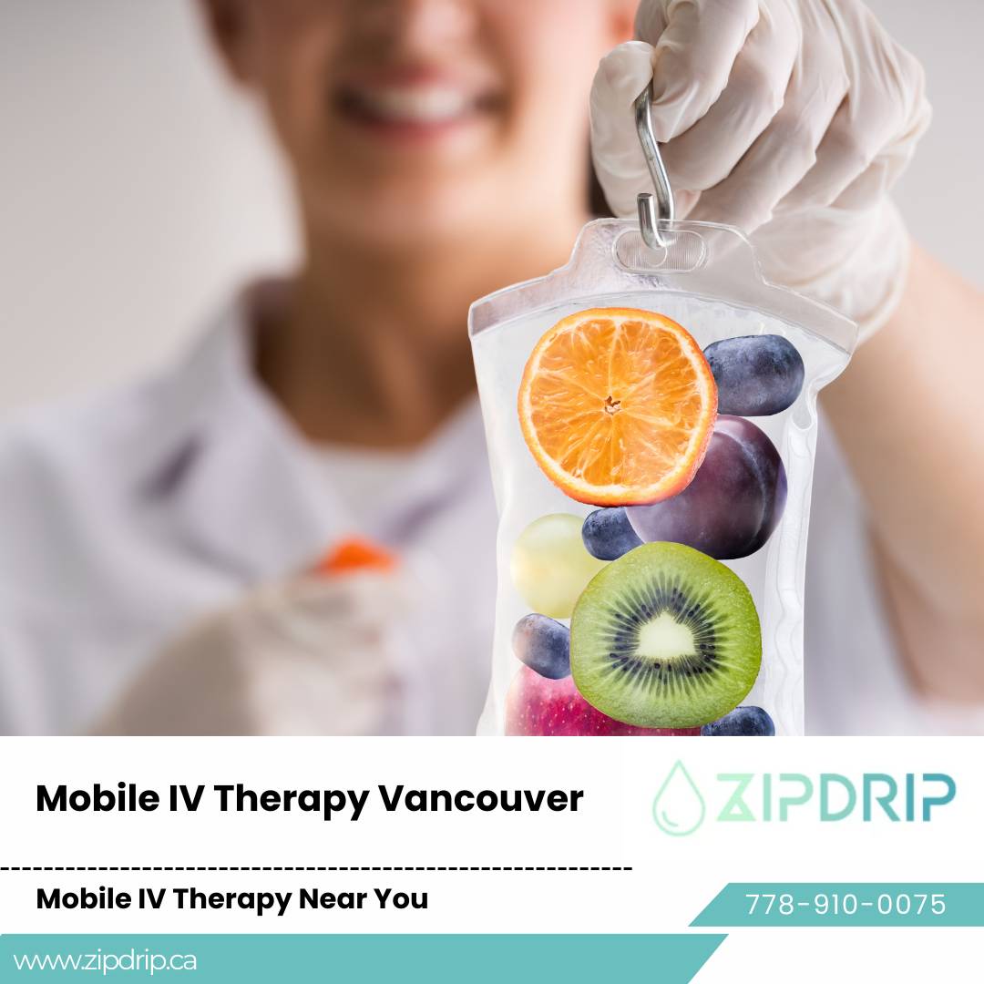Mobile Health IV IV Drip for Immunity Vancouver