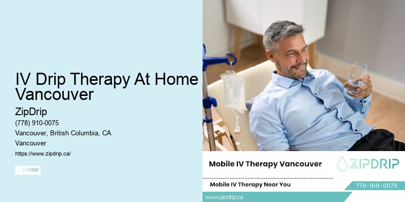 IV Drip Therapy At Home Vancouver