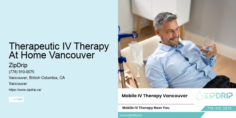 Therapeutic IV Therapy At Home Vancouver