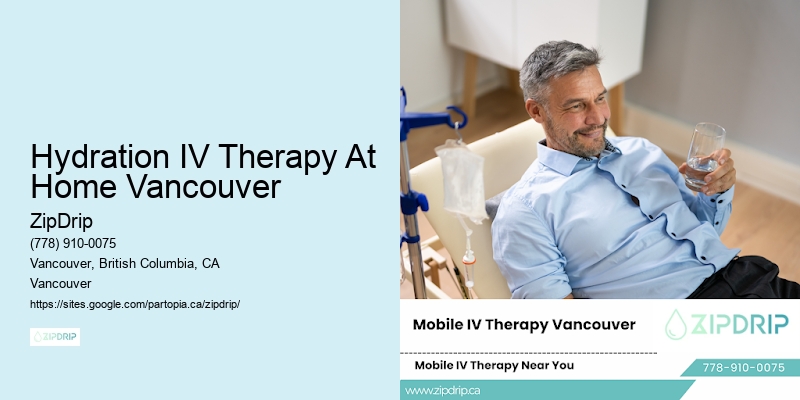 Hydration IV Therapy At Home Vancouver