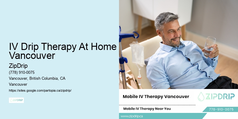 IV Drip Therapy At Home Vancouver