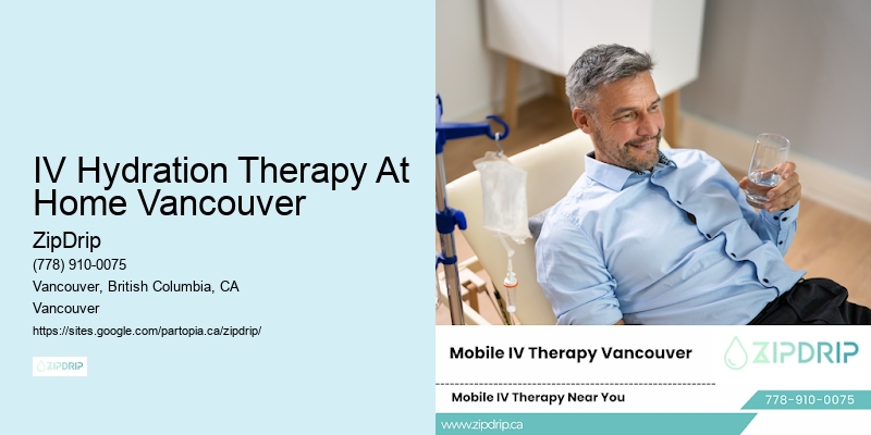 IV Hydration Therapy At Home Vancouver