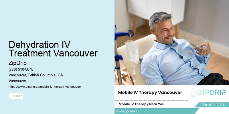 Dehydration IV Treatment Vancouver