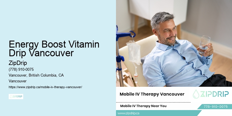 Energy Boost Vitamin Drip Vancouver