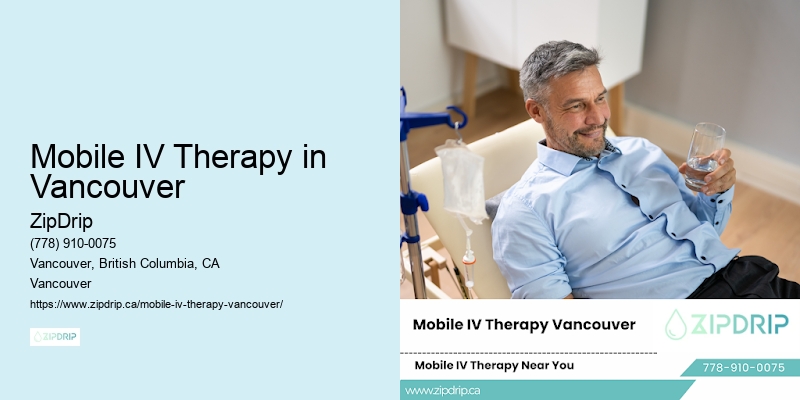 Mobile IV Therapy in Vancouver