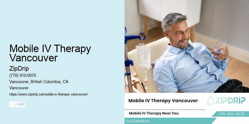 Mobile IV Therapy Vancouver