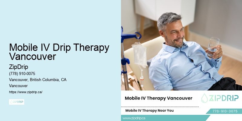 Mobile IV Drip Therapy Vancouver