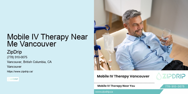 Mobile IV Therapy Near Me Vancouver