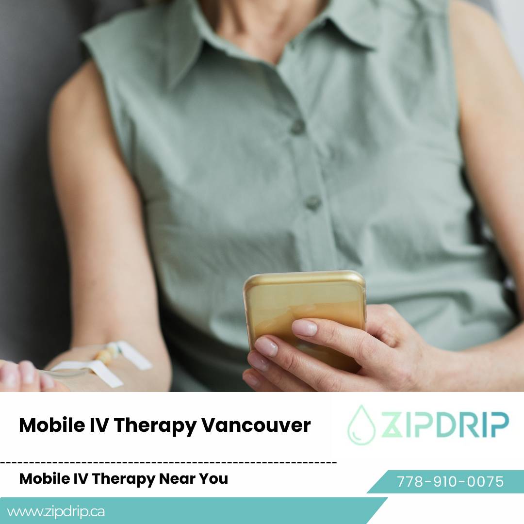 IV Therapy For Fatigue At-Home Wellness Drips Vancouver