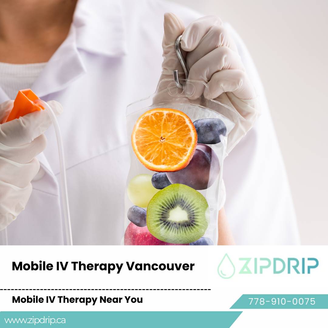 Vancouver In-Home IV Drip Service On-Demand IV Service