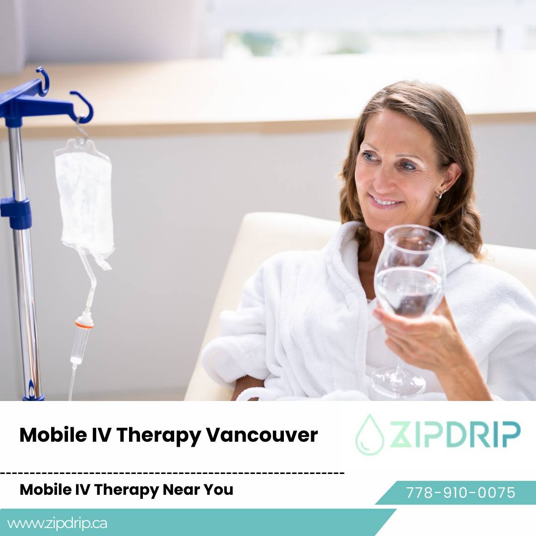 High-Dose Vitamin IV Mobile Medical IV Drip Service Vancouver