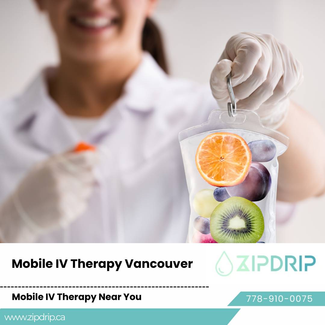 Mobile Medical IV Drip Service Vancouver Mobile Rehydration Drips