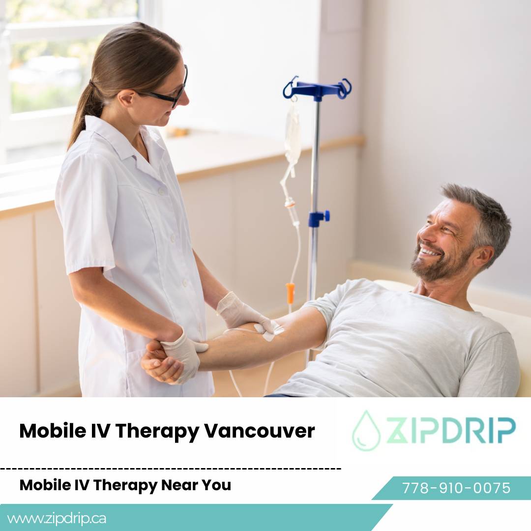 Mobile Nurse IV Drips Vancouver In-Home IV Drip Service
