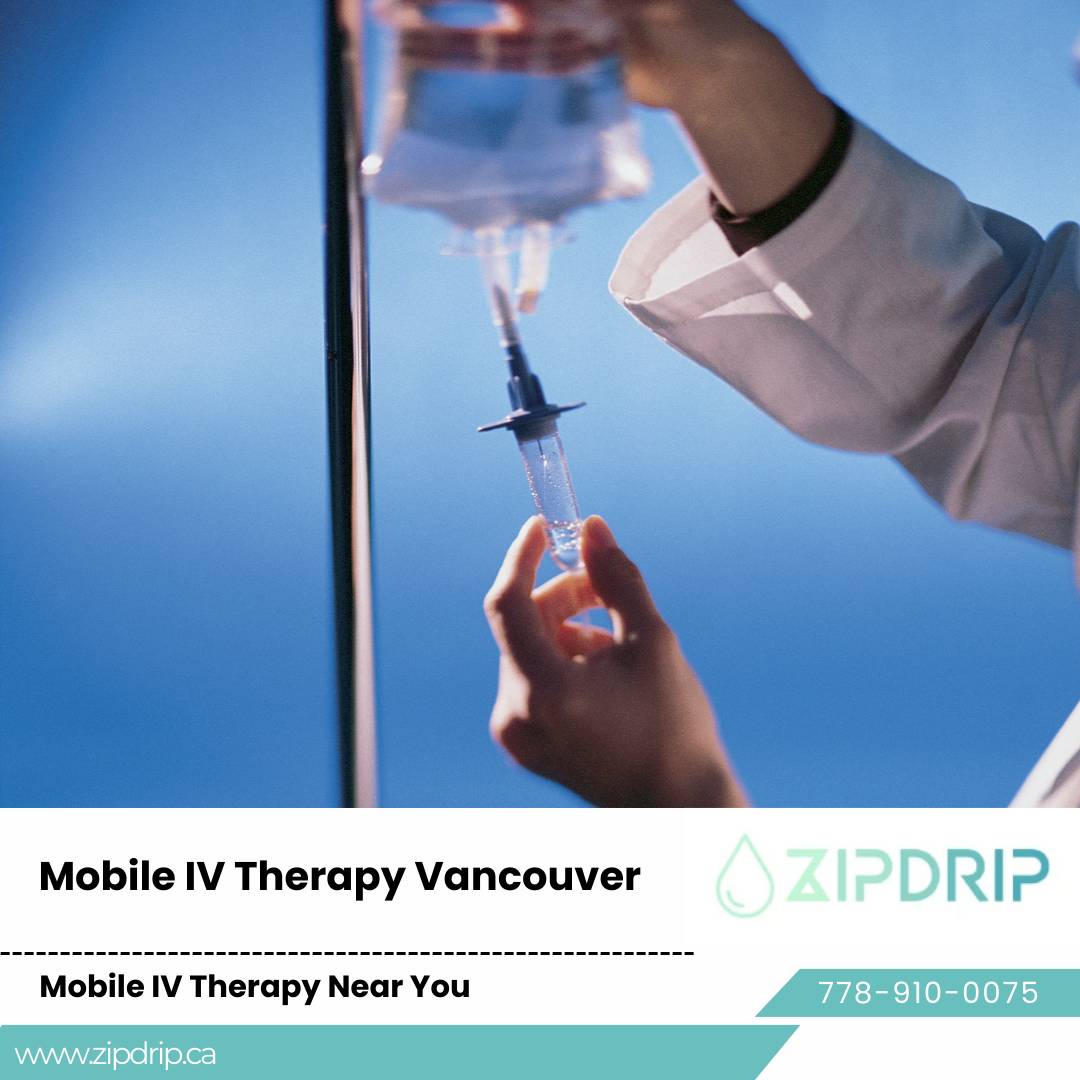Mobile Health & Wellness IV Mobile Hydration Drip Vancouver
