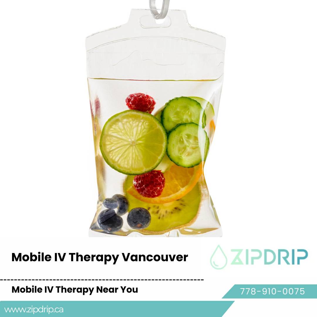 On-demand IV vitamin therapy Home IV Vitamin Drip Vancouver
