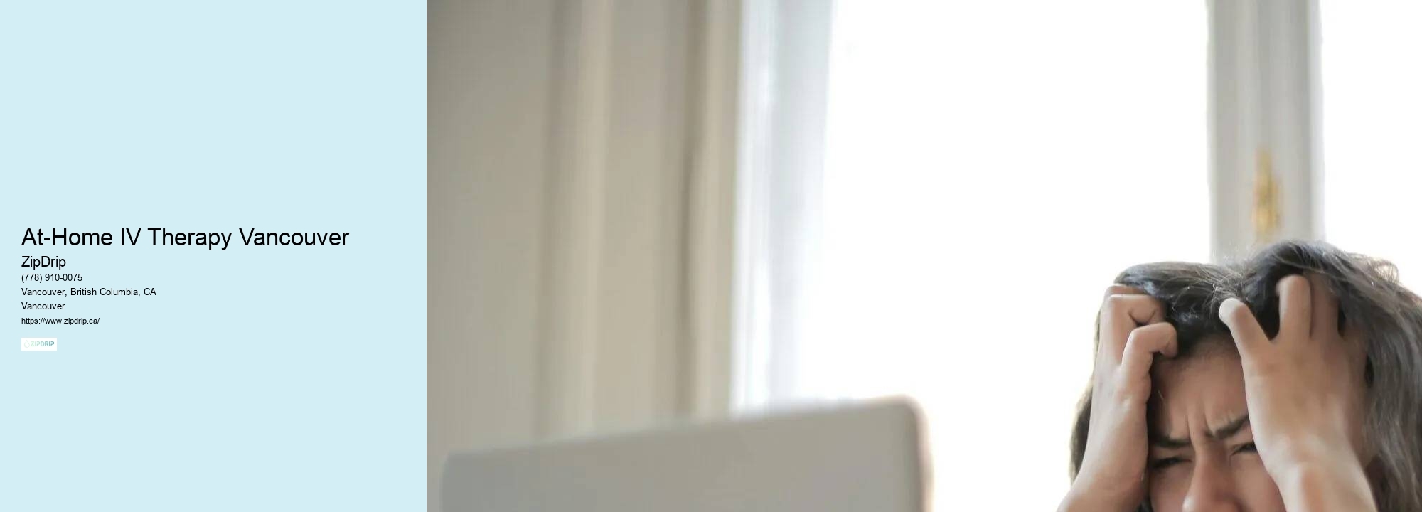 Mobile Intravenous Infusion in At-Home IV Therapy Vancouver