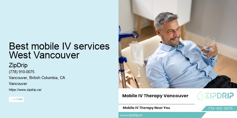 Best mobile IV services West Vancouver