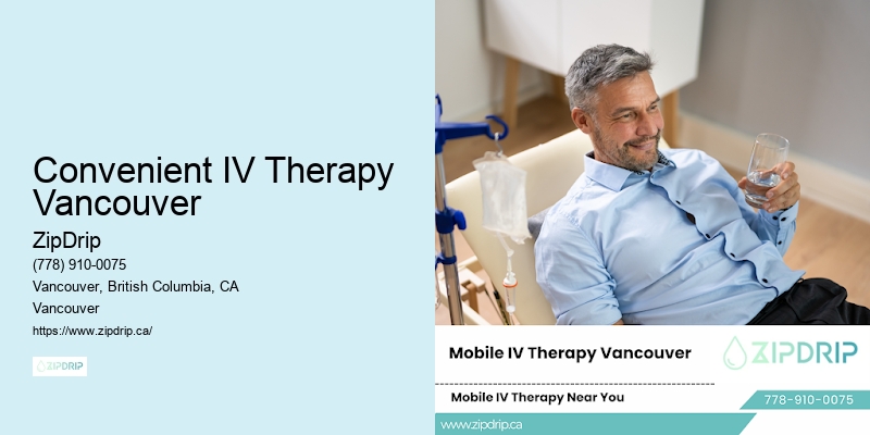 Convenient IV Therapy Vancouver