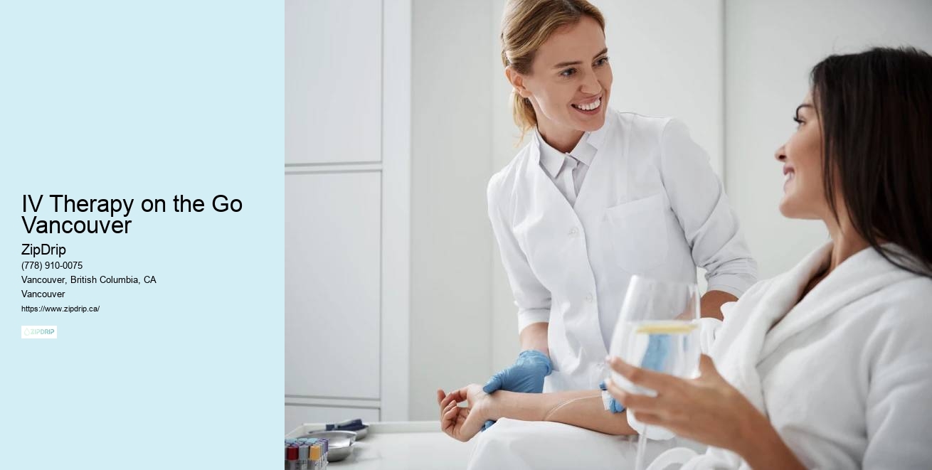 Mobile detox IV therapy IV Therapy on the Go Vancouver