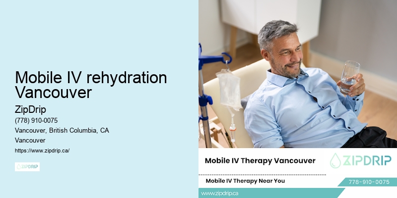 Mobile IV rehydration Vancouver