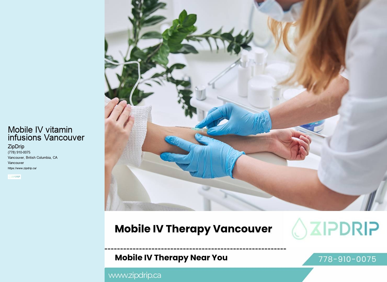 Mobile IV for athletes Mobile IV vitamin infusions Vancouver