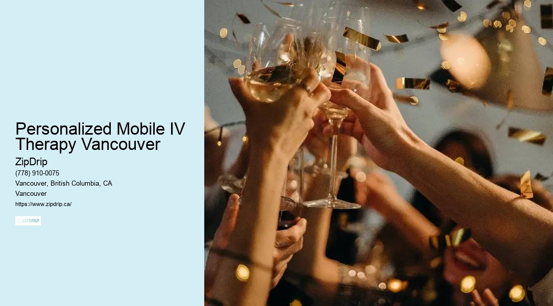 Dehydration IV Treatment Personalized Mobile IV Therapy Vancouver