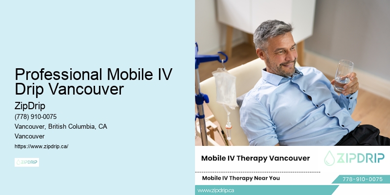 Professional Mobile IV Drip Vancouver