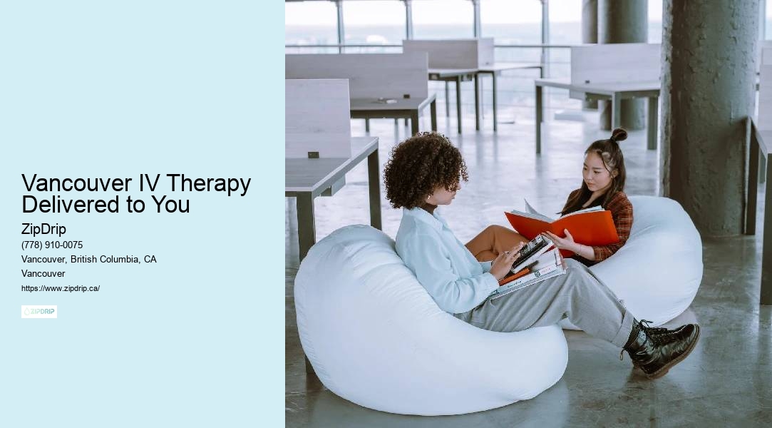 Mobile IV therapy for detox Vancouver IV Therapy Delivered to You