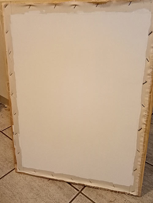 Attaching canvas from roll to a board WetCanvas Online Living for