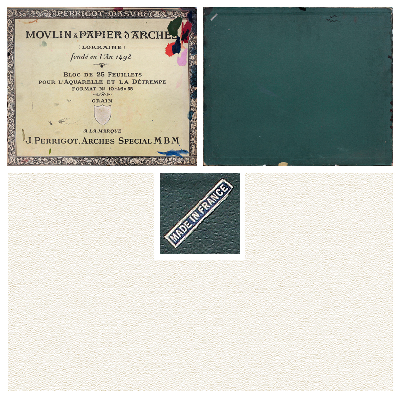 Arches watercolor paper sheets picture