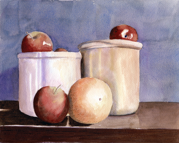 WIP Still Life with Purple Underpainting WetCanvas Online Living