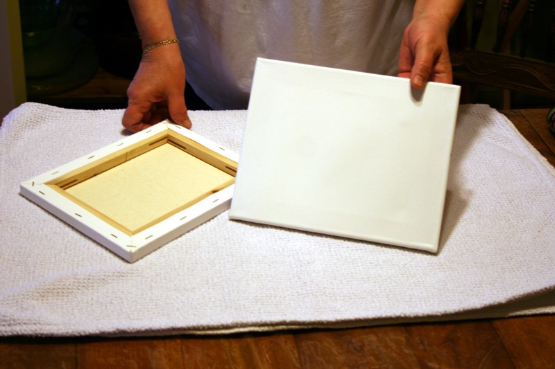 Char's Gallery Wrap Process WetCanvas Online Living for Artists