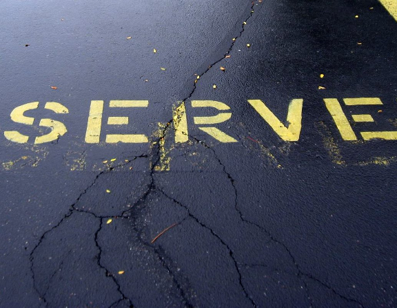 “…not to be served but to serve…” Huh?