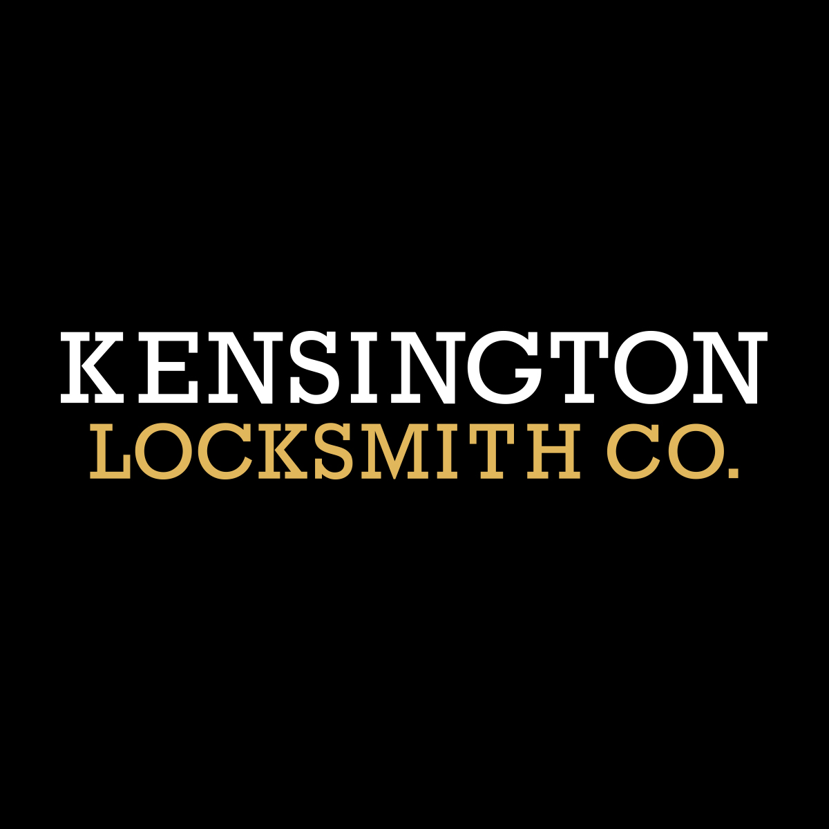 Kensington Locksmith Co. logo