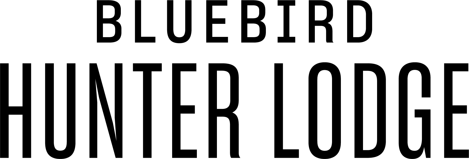 Bluebird Hunter Lodge logo
