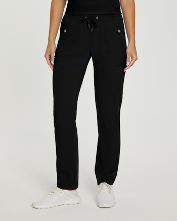 Photo de l'uniforme White Cross Pantalon à taille élastique -  court Couleur Noir  Vue Principale 007