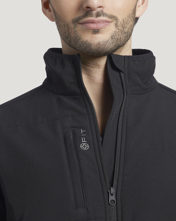 Photo d'uniforme pour infirmière White Cross Polar Fleece pour Hommes Couleurr Noir Vue 453-d.jpg