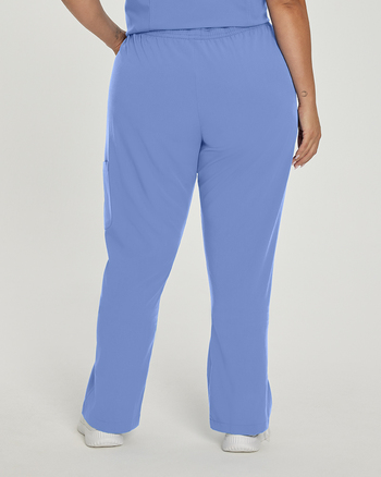 Photo de l'uniforme White Cross 309 Pantalon Marvella à taille élastique Couleur Ciel Bleu  Vue Arrière 002